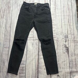 We The Free Charcoal Denim Jeans